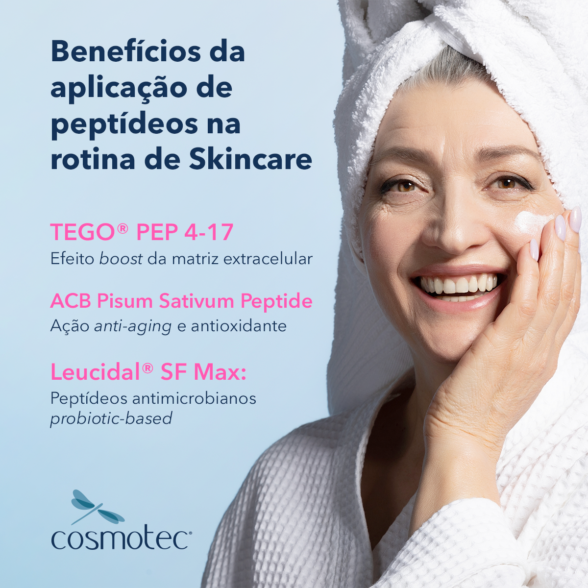 BENEFÍCIOS DA APLICAÇÃO DE PEPTÍDEOS NA ROTINA DE SKIN CARE